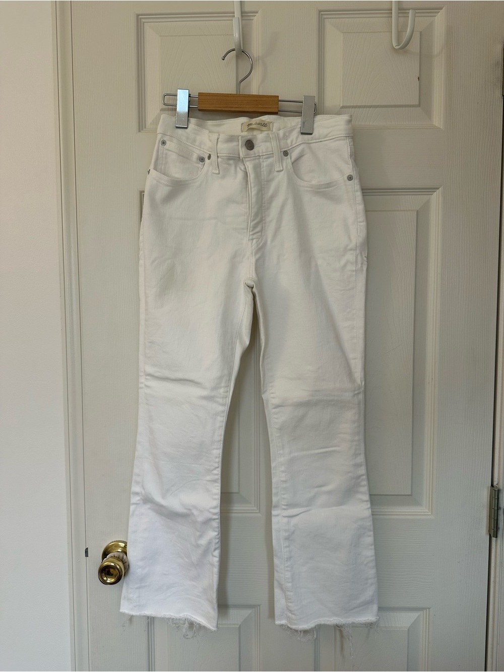 Madewell White Jeans